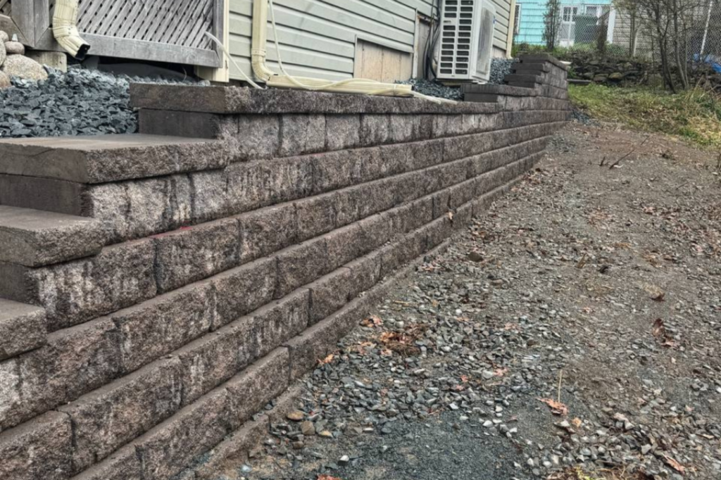 Retaining wall Halifax
